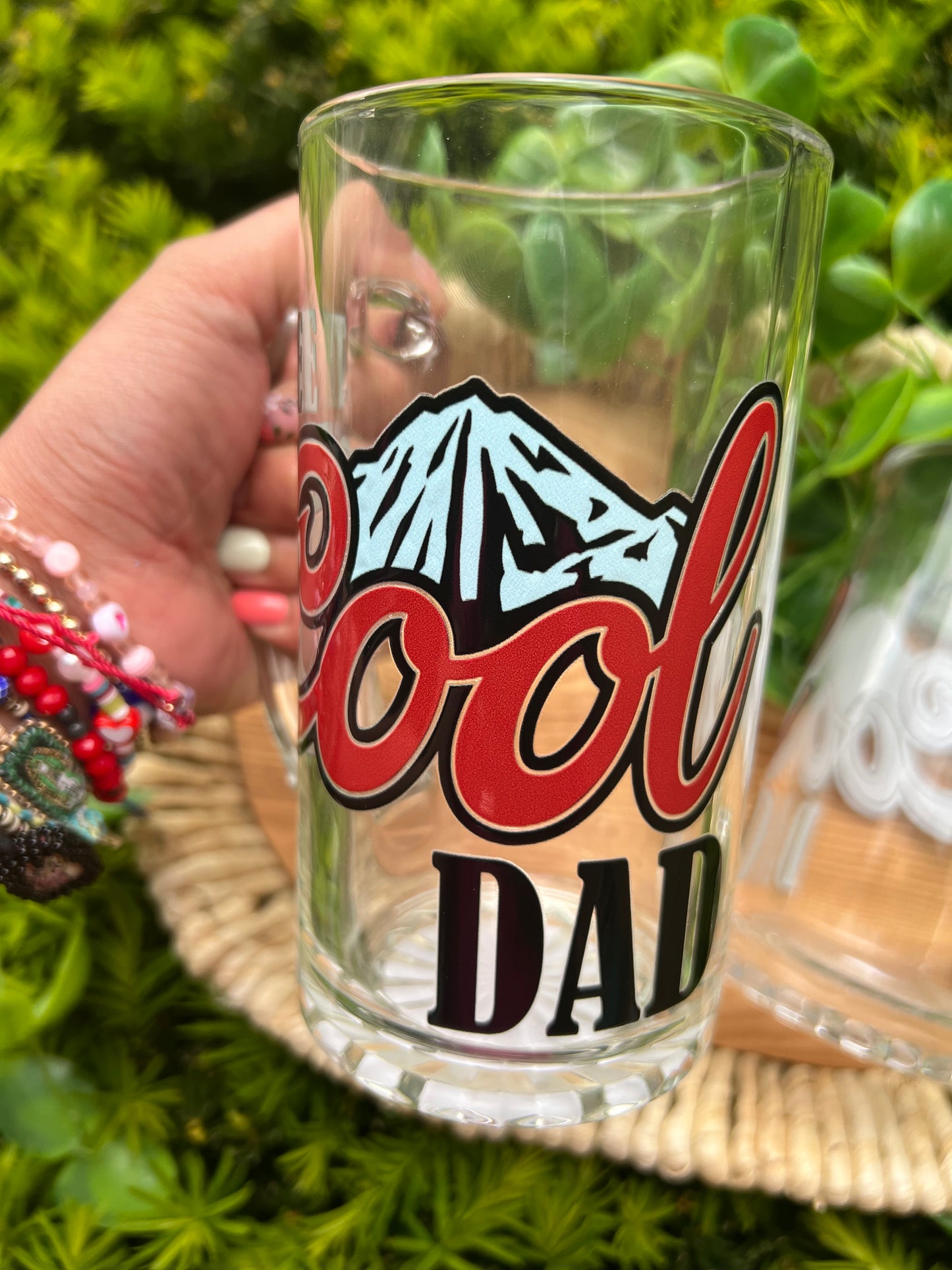Cool Dad Beer Can Glass