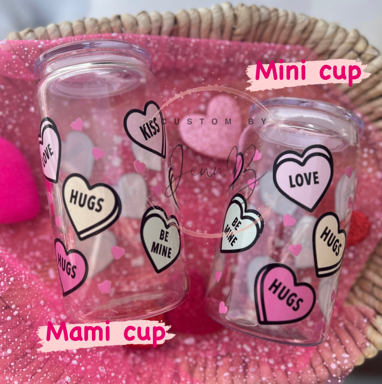 Mami/mini Conversation candy Cups