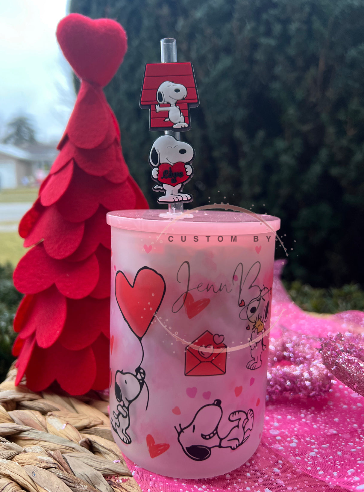 Snoopy Frosted Mug