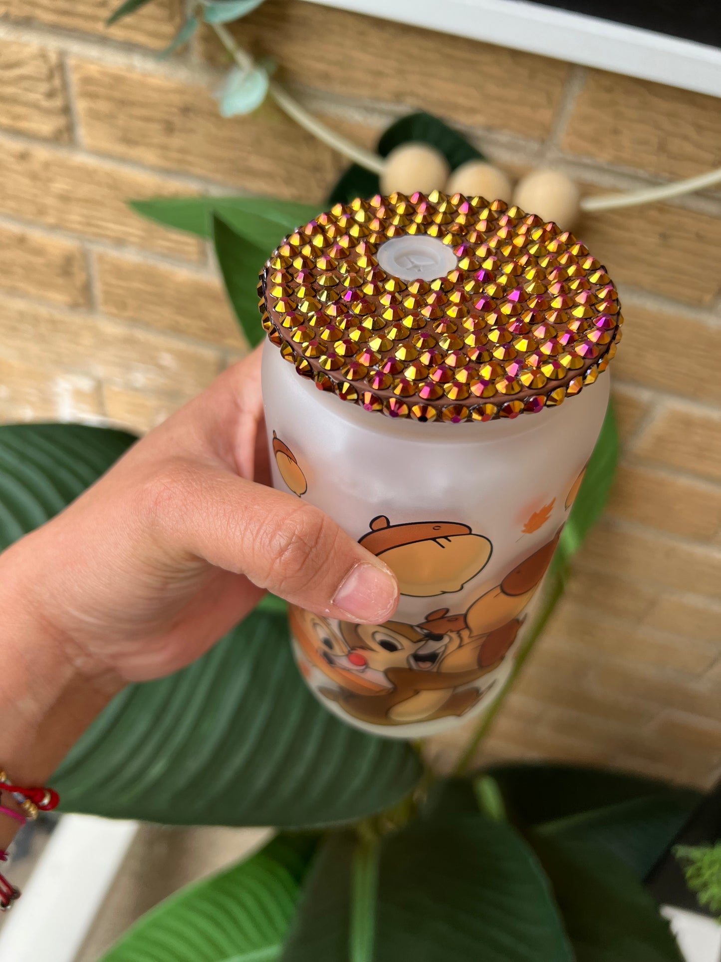 ChipMonkeys Glass Can