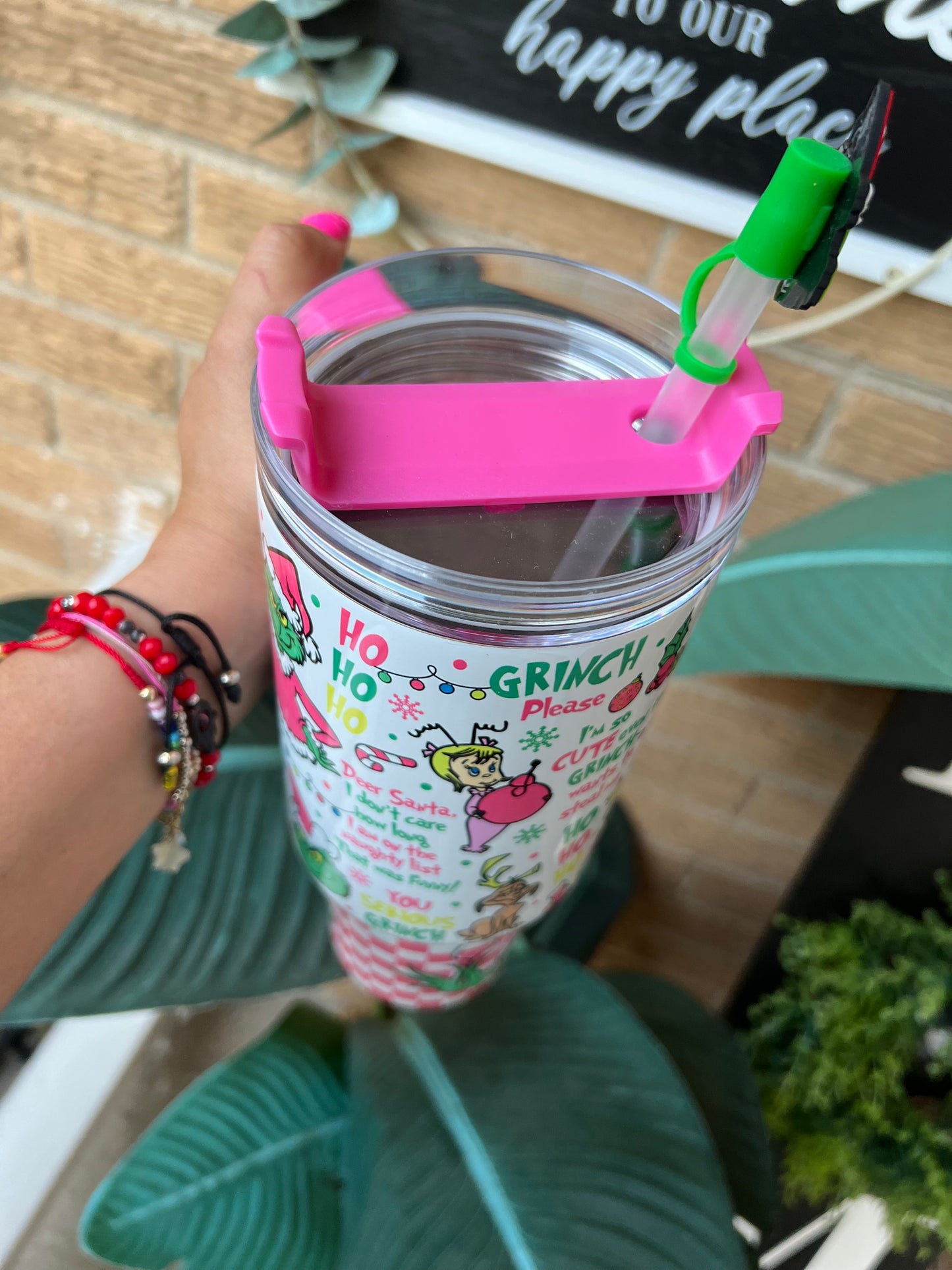 Grinch 40oz Tumbler