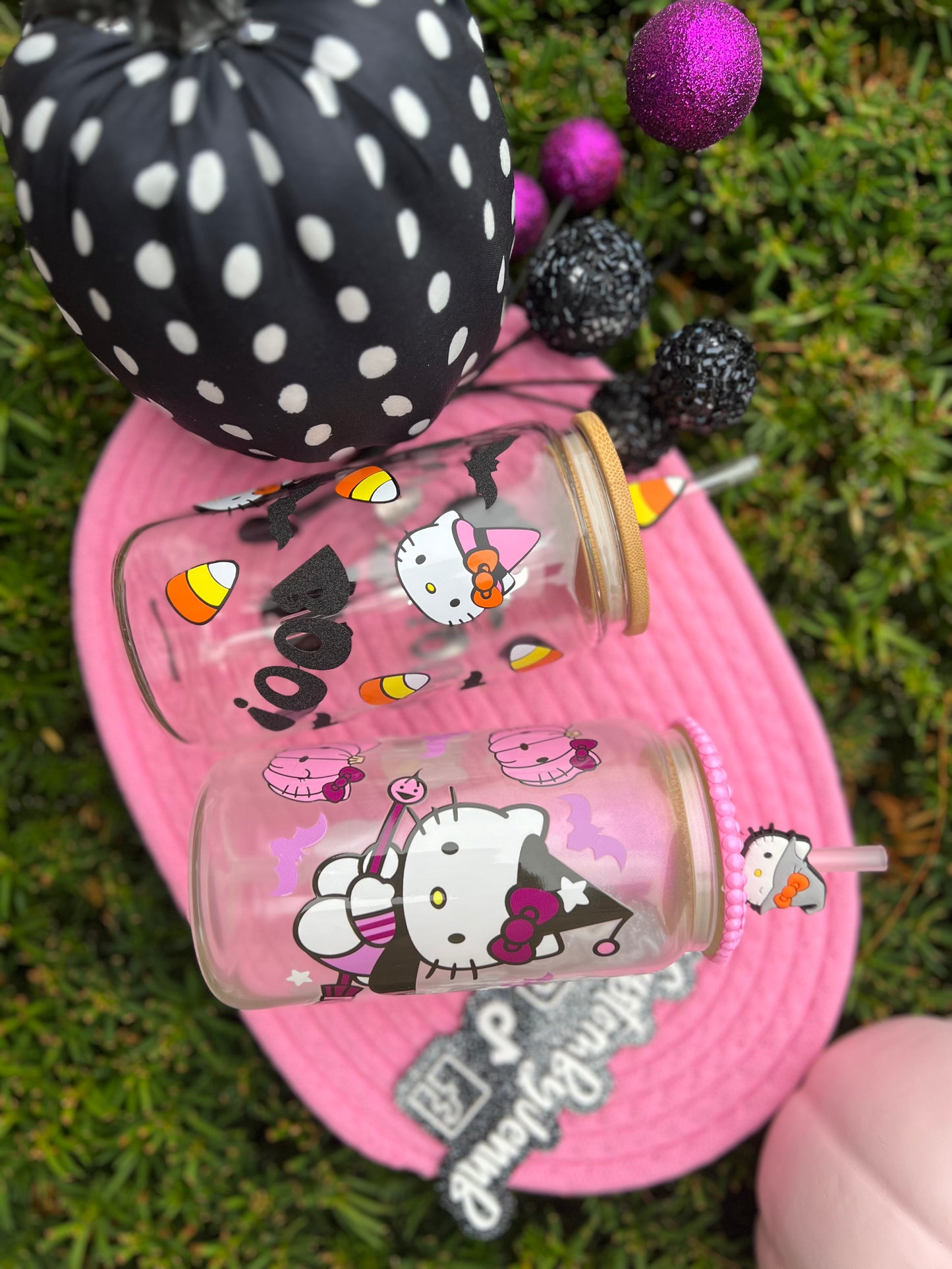 Kitty Witch Glass Can