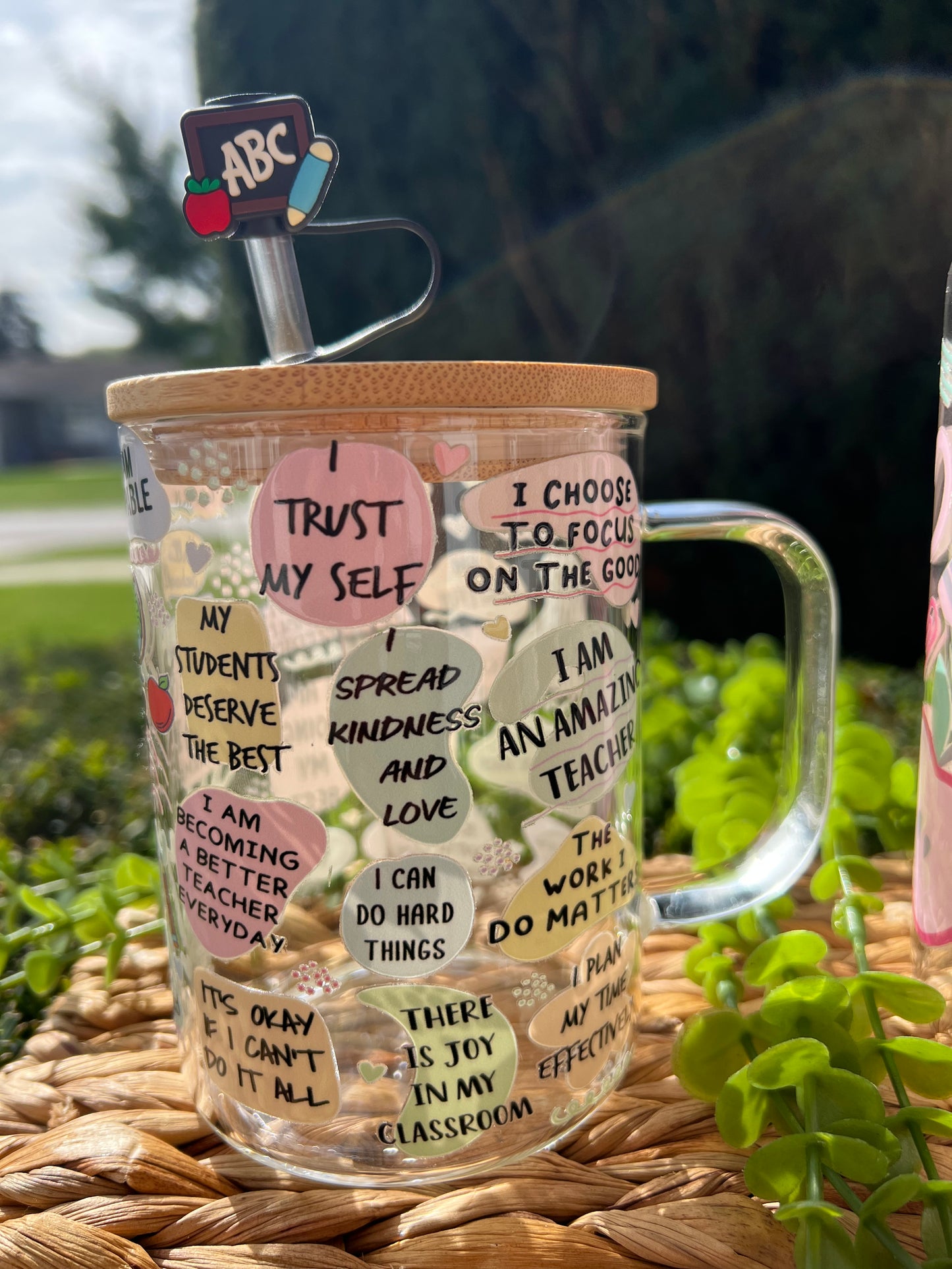 Teacher Affirmations Mug/ Glass Can