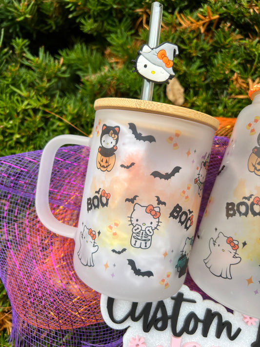 Kitty halloween mug