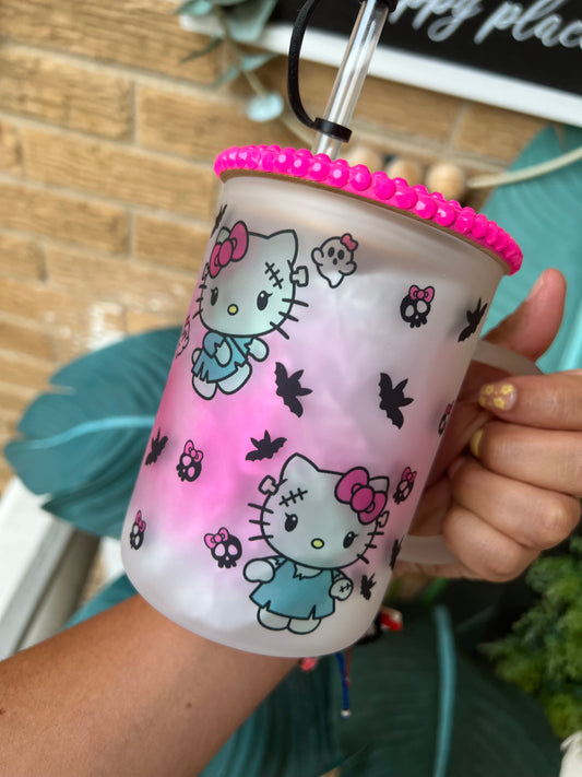 Kitty Glass Mug