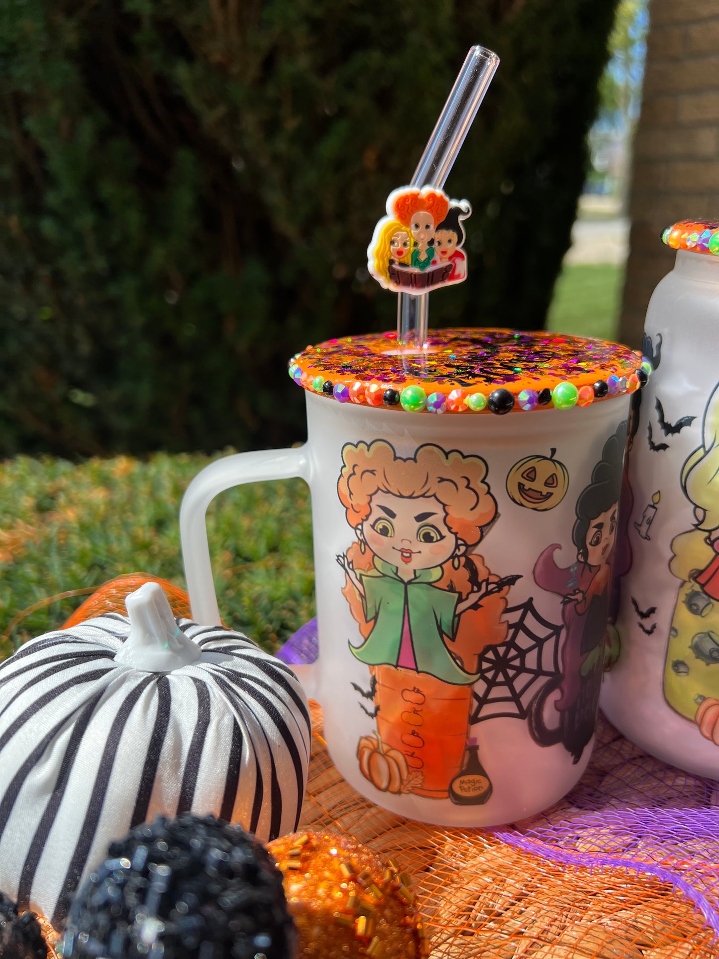 Hocus Pocus Glass Can| Mug