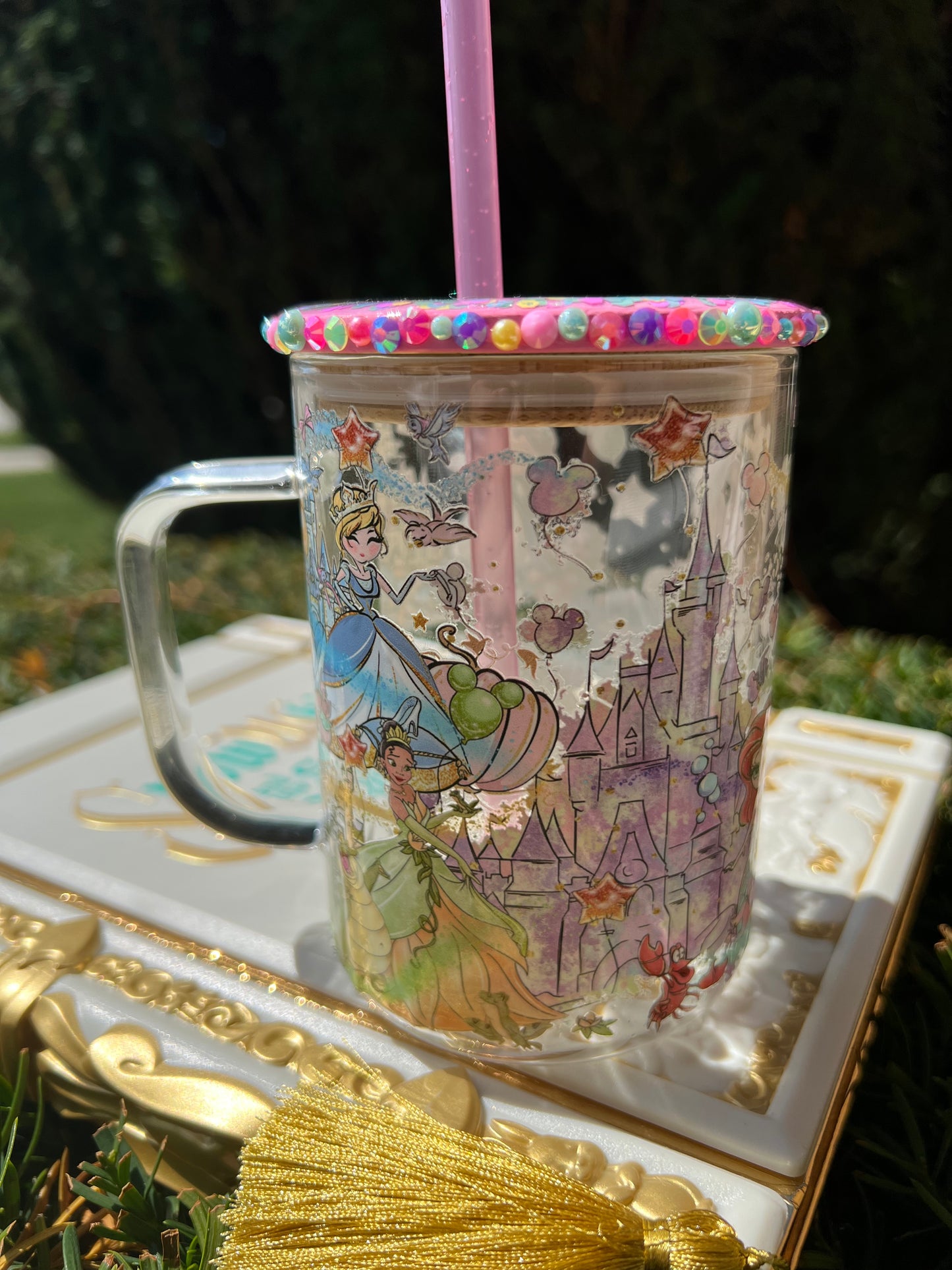 Princesses Glass Mug