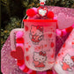 Kitty Valentines Frosted cup