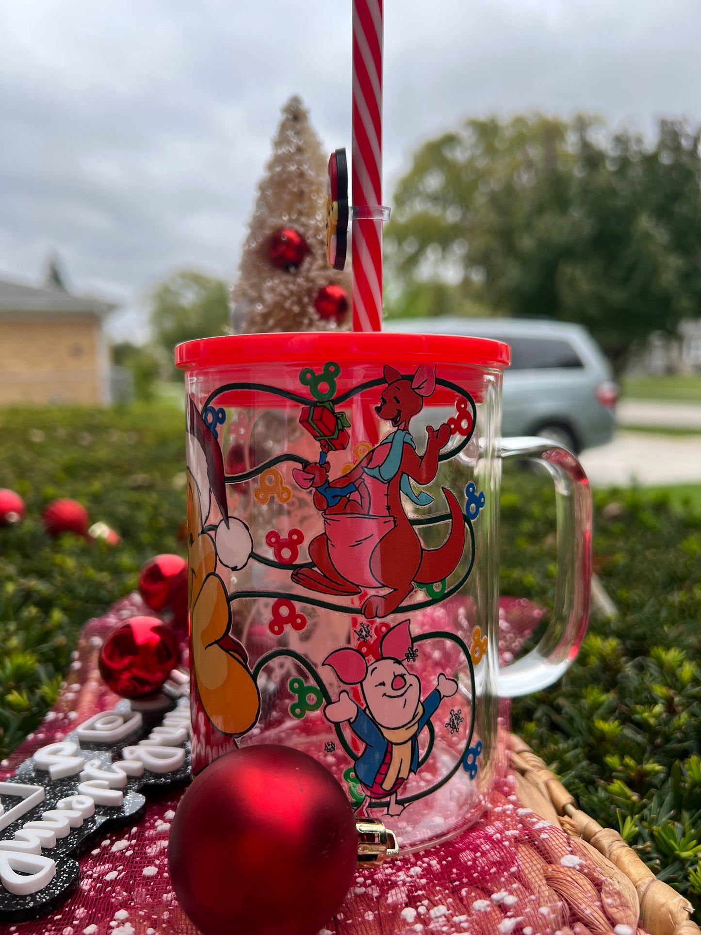 Pooh Glass Mug