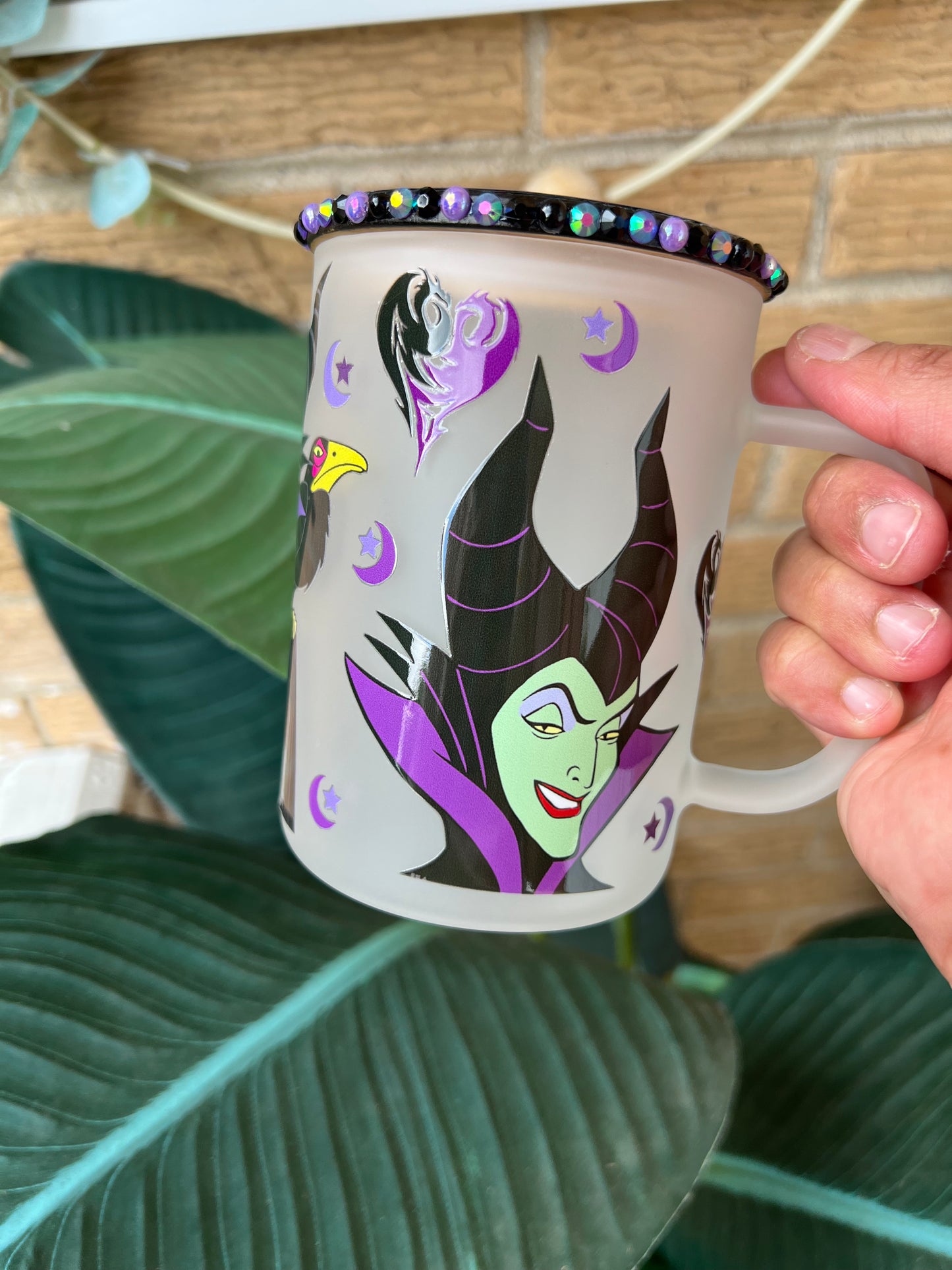 Maleficient Frosted Mug