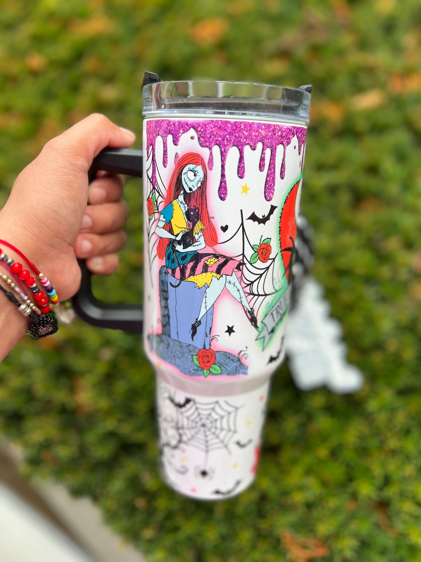 Jack & Sally 40oz tumbler