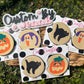 Halloween car coasters