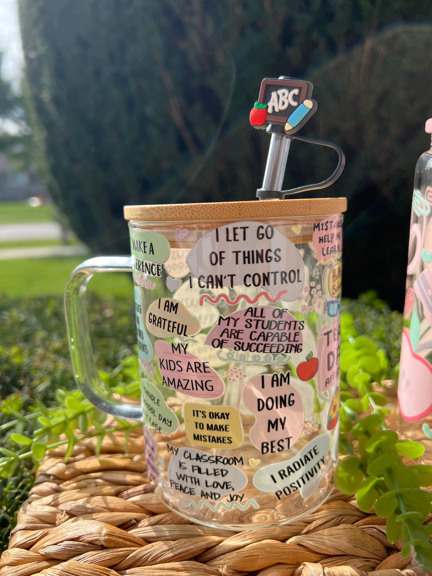 Teacher Affirmations Mug/ Glass Can