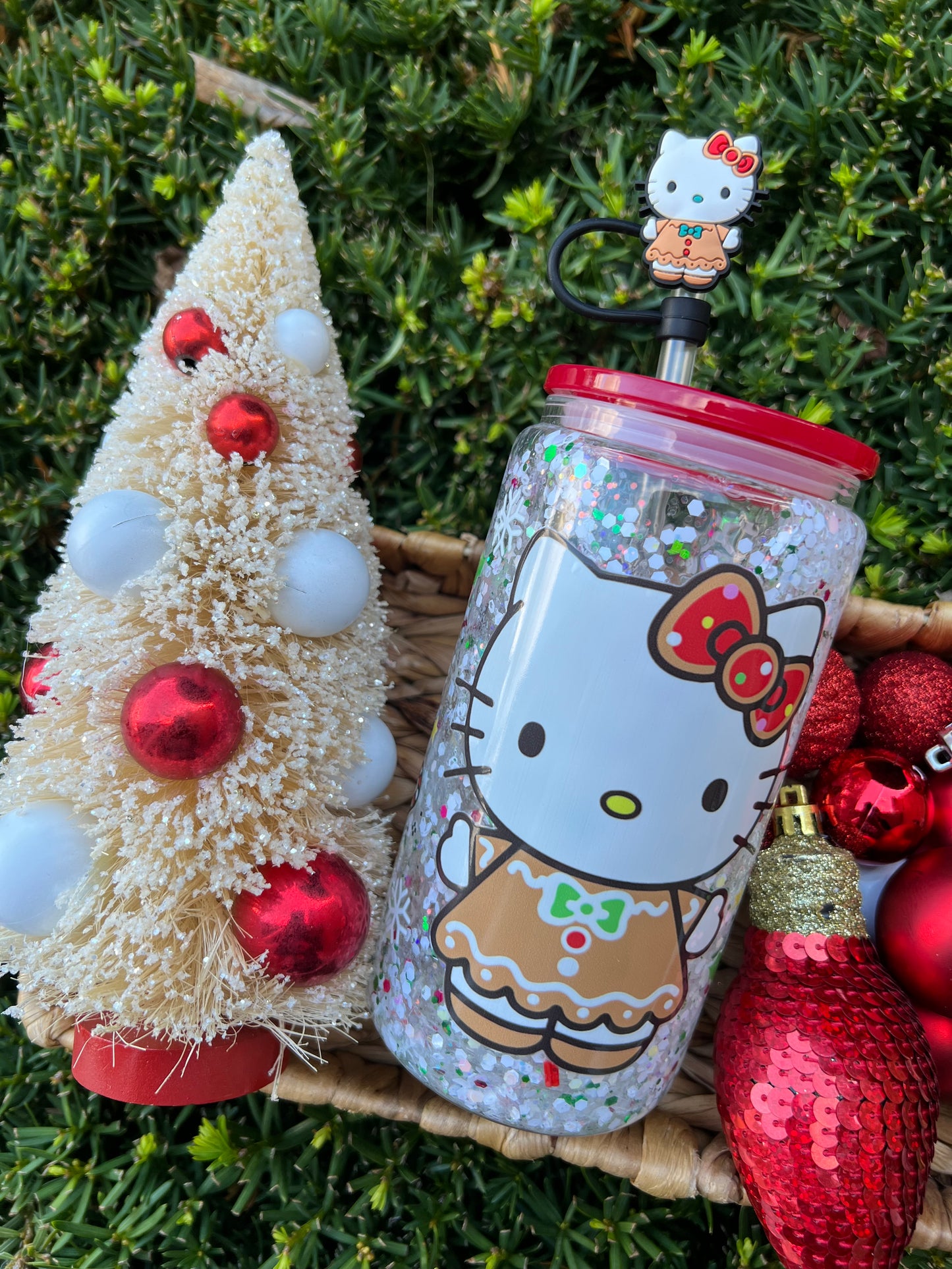 Kitty gingercookie Snowglobe