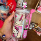 Kitty latte Plastic Cup