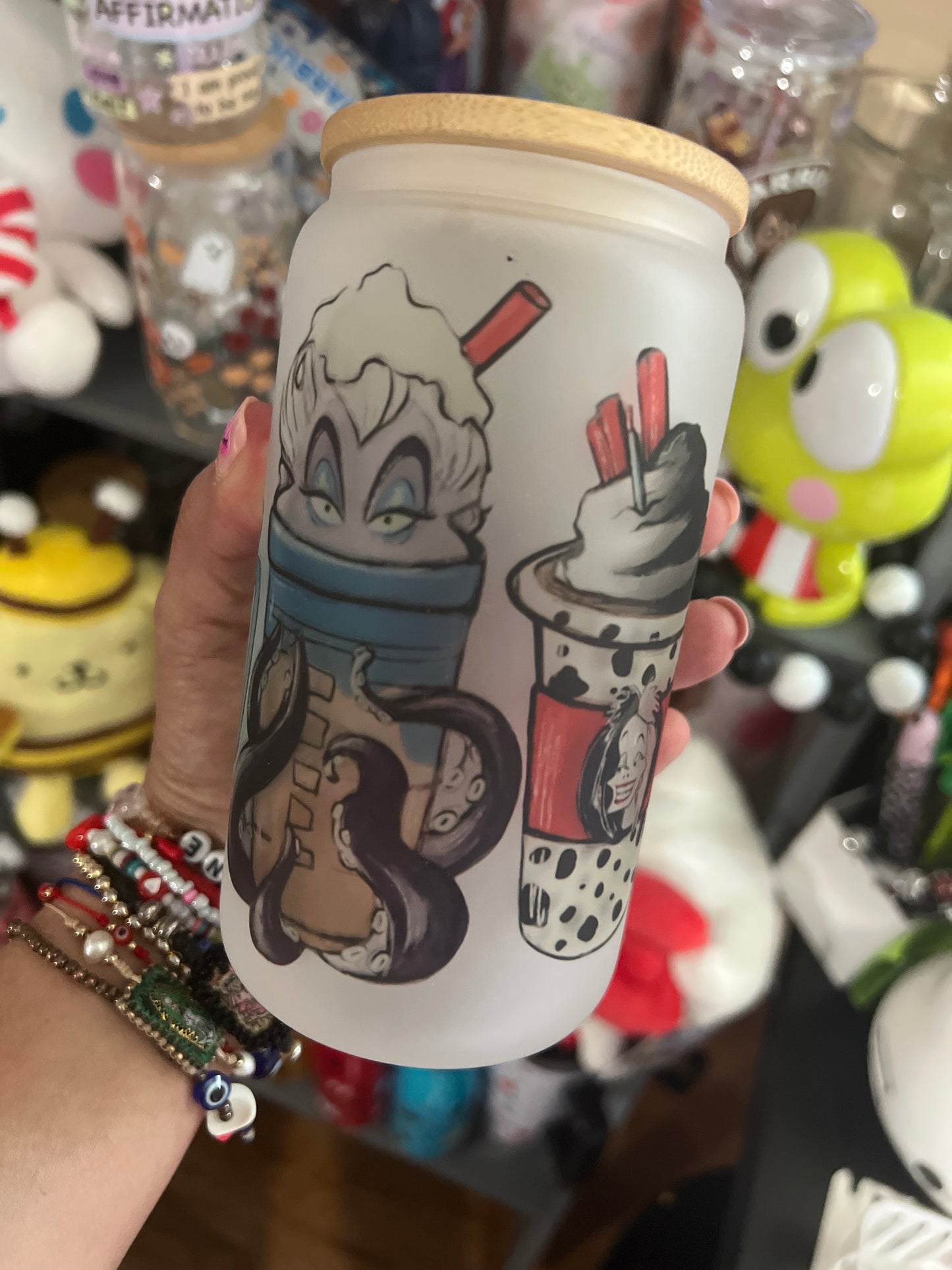 Villains frosted cup