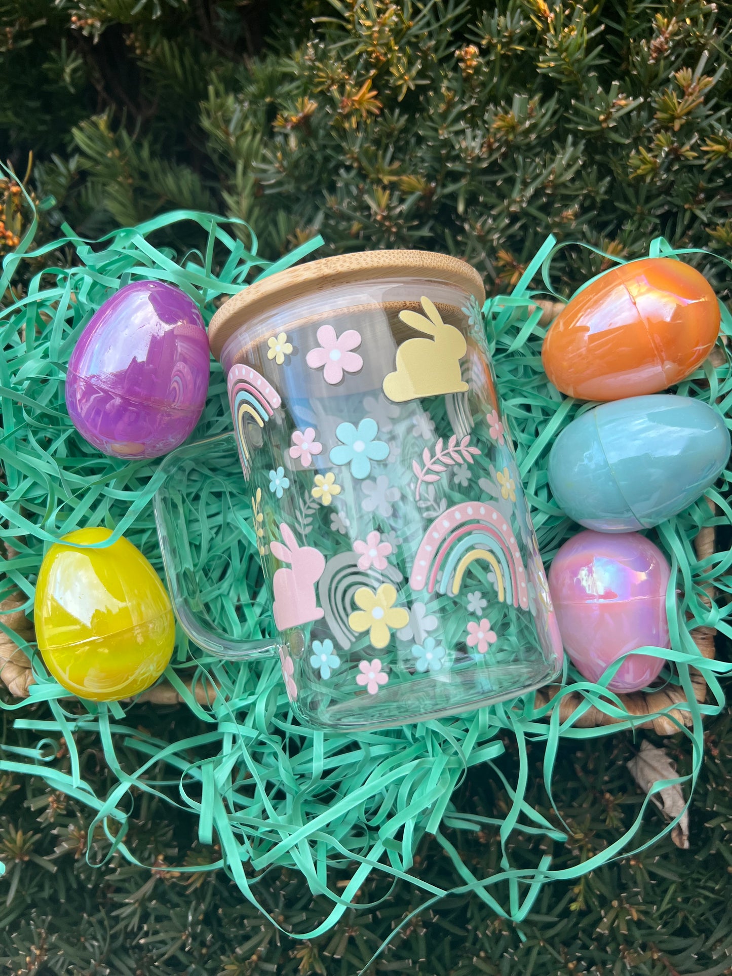 Easter Glass cup/mug