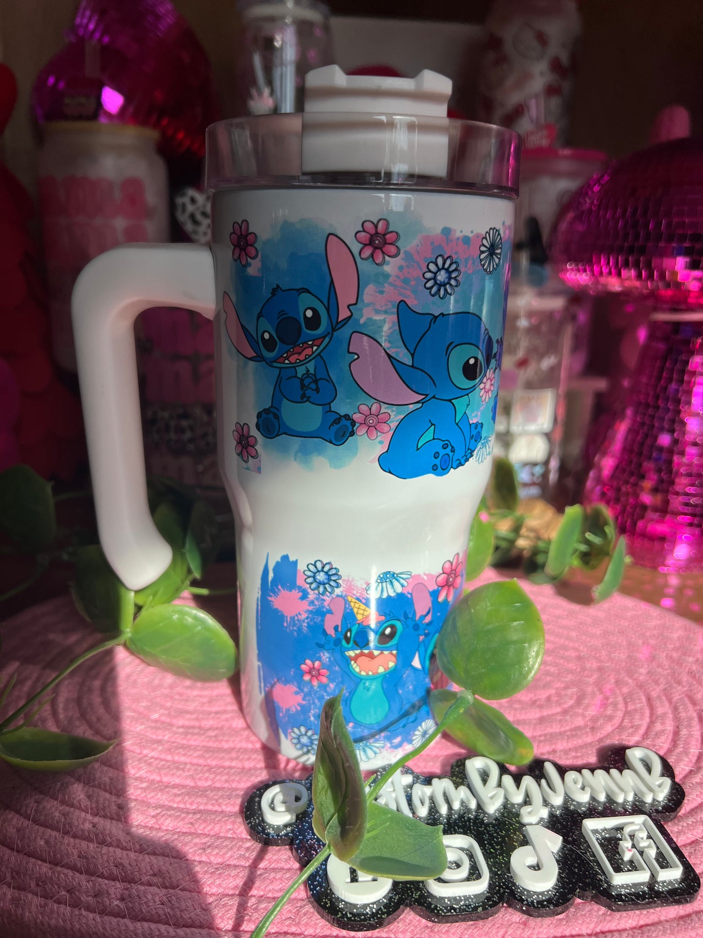 Stitch 20oz Tumbler with handle