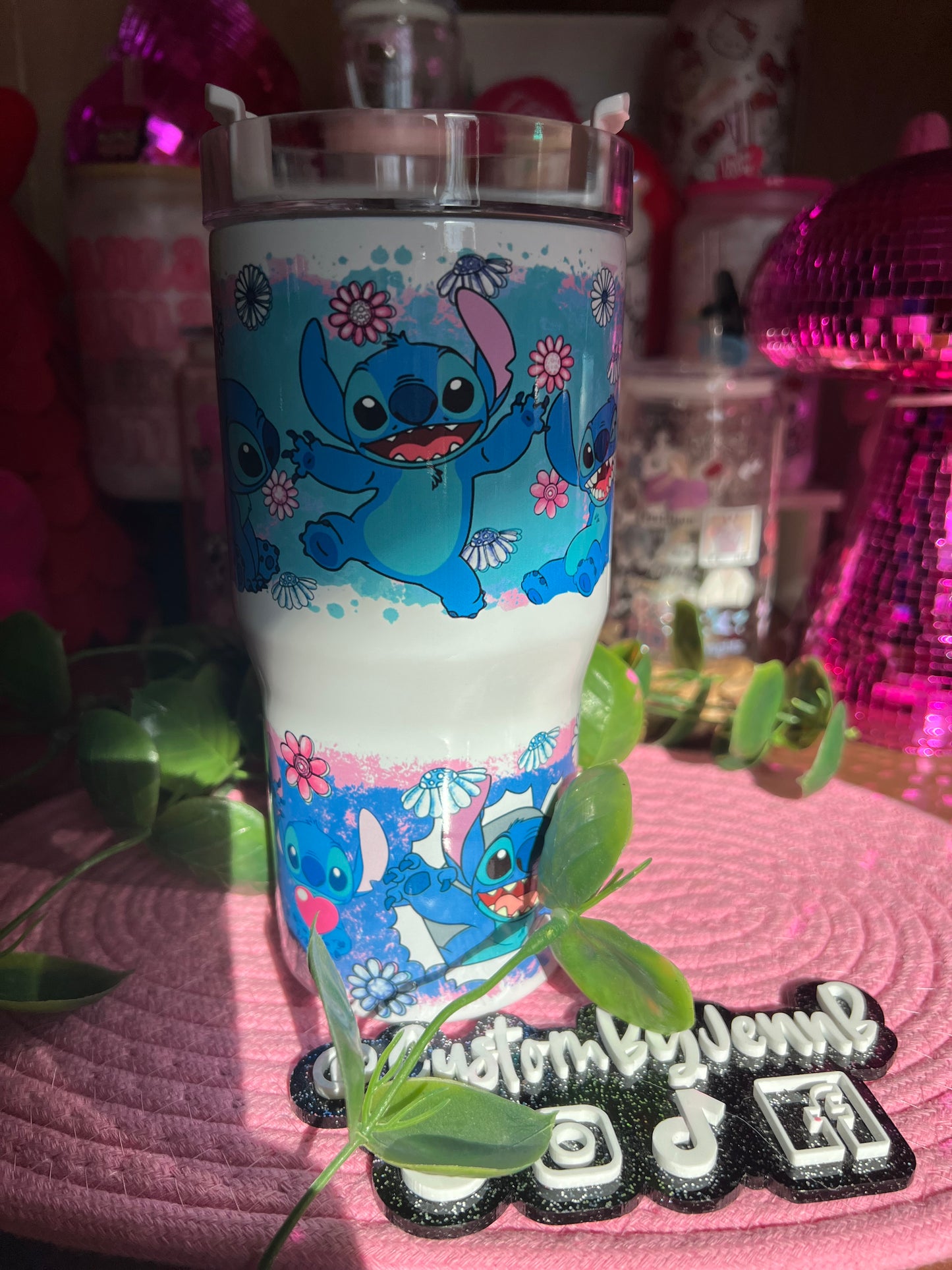 Stitch 20oz Tumbler with handle