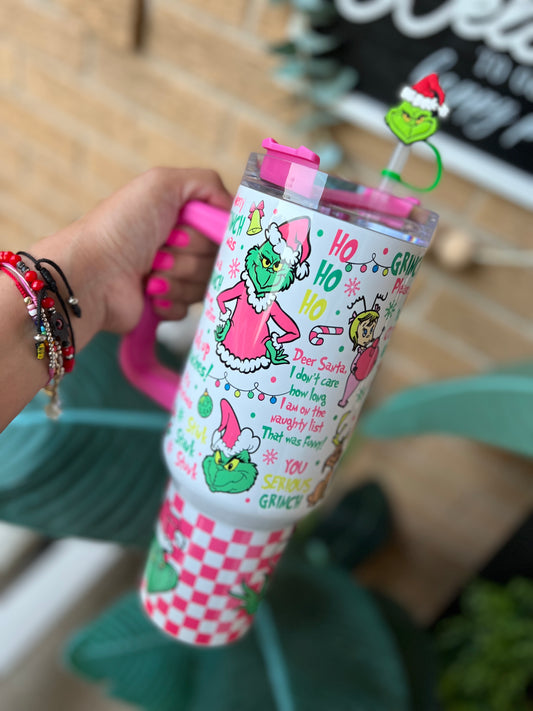 Grinch 40oz Tumbler