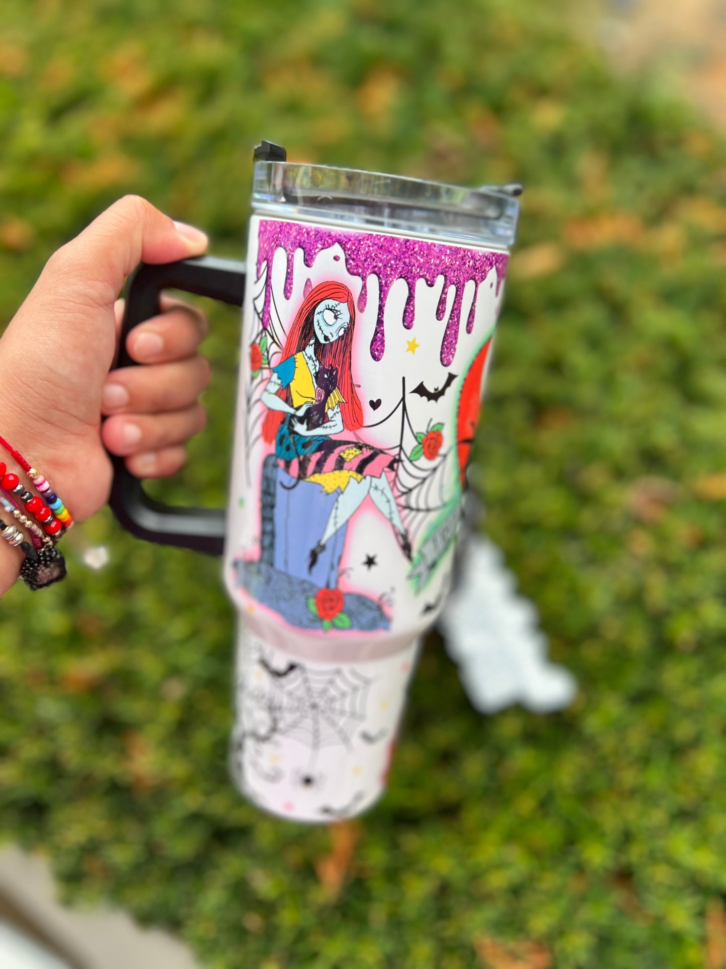 Jack & Sally 40oz tumbler