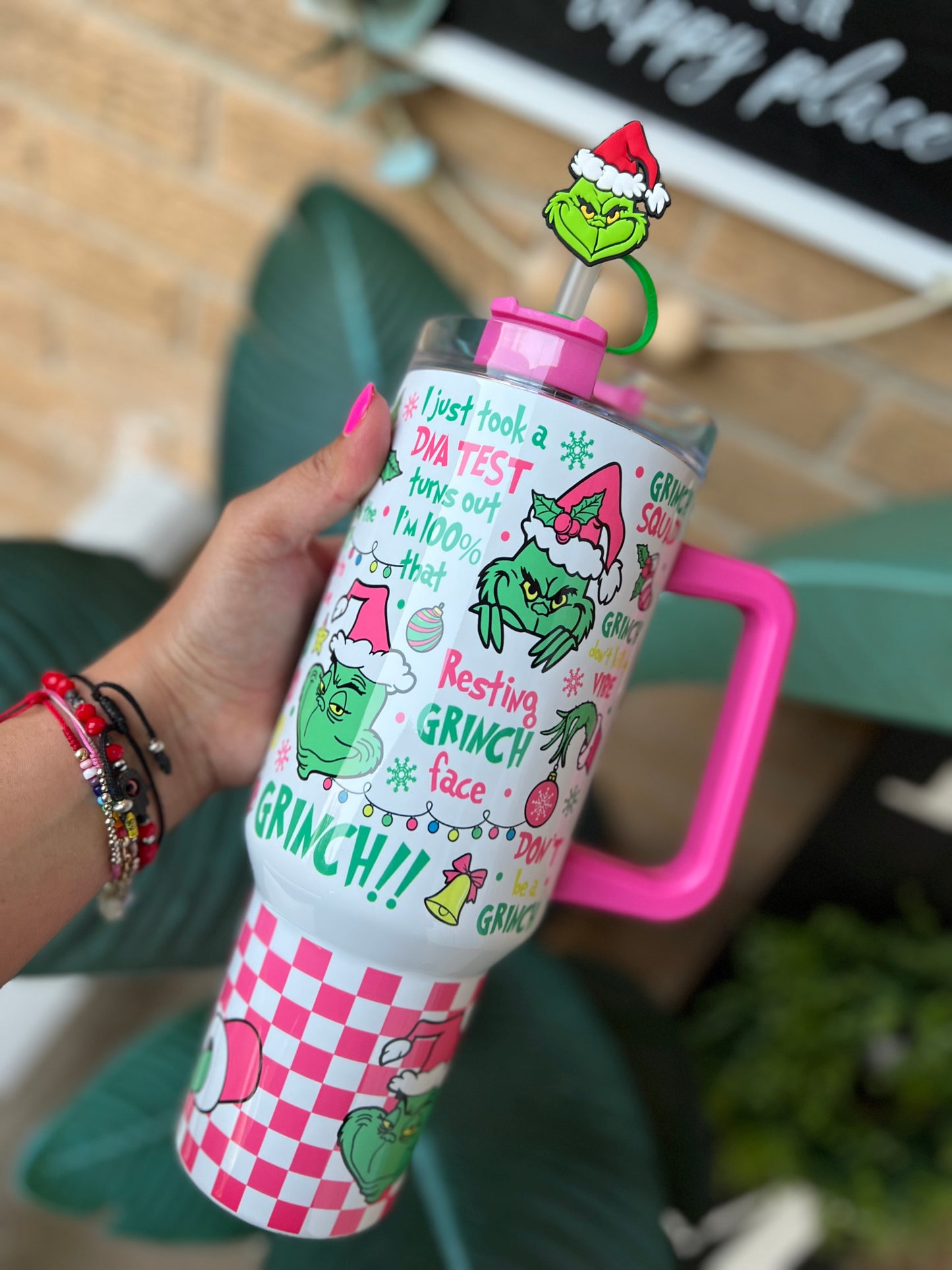 Grinch 40oz Tumbler