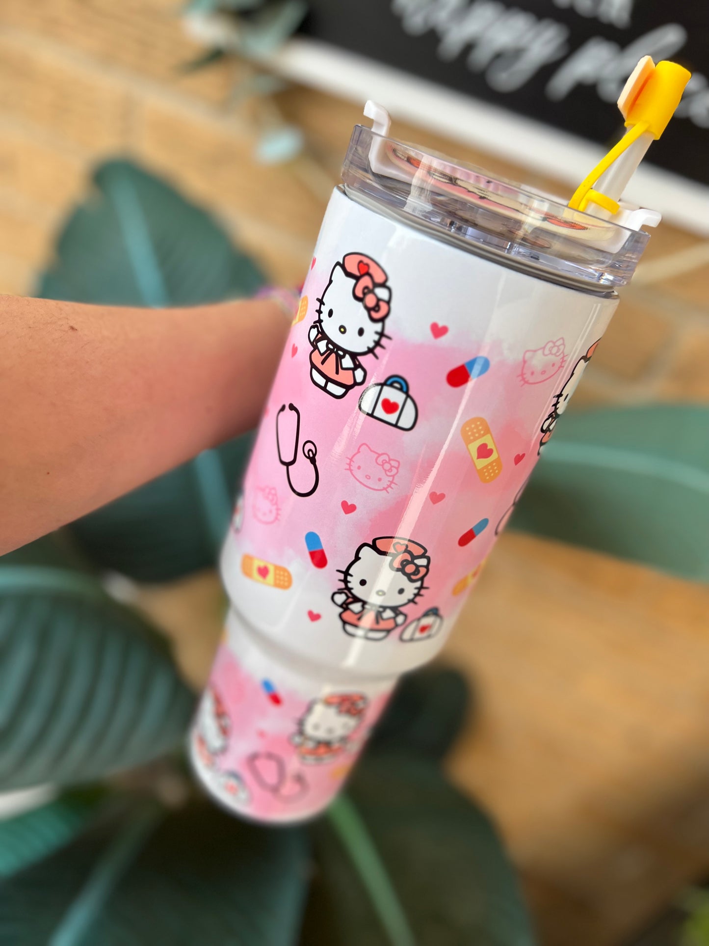 Kitty Nurse 40oz Tumbler