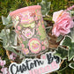 Romantic Books Glass mug