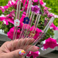 Flowers Glass Straw