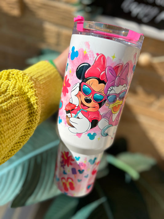 Minnie summer 40oz tumbler