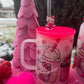 Kitty Valentines Latte Frosted can/mug