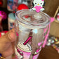 Kitty latte Plastic Cup