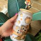 ChipMunks Glass Can