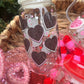 Sweets Valentines Glass can