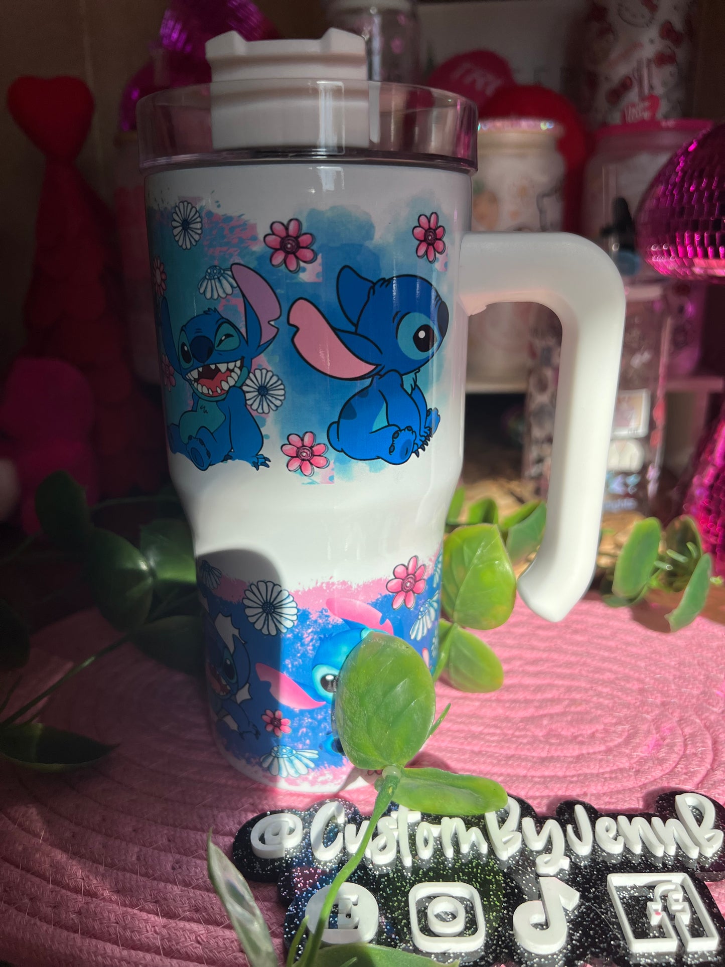 Stitch 20oz Tumbler with handle