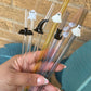 Ghost Glass Straw topper