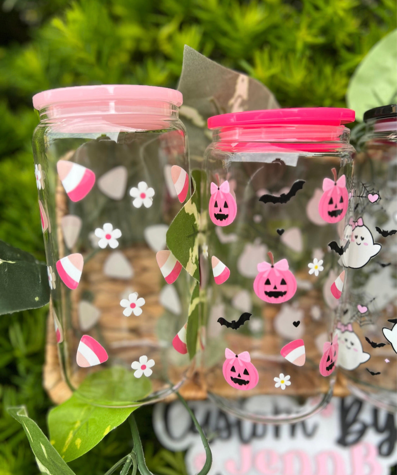 Halloween Coffee glass cup