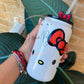 Kitty White Glass cup
