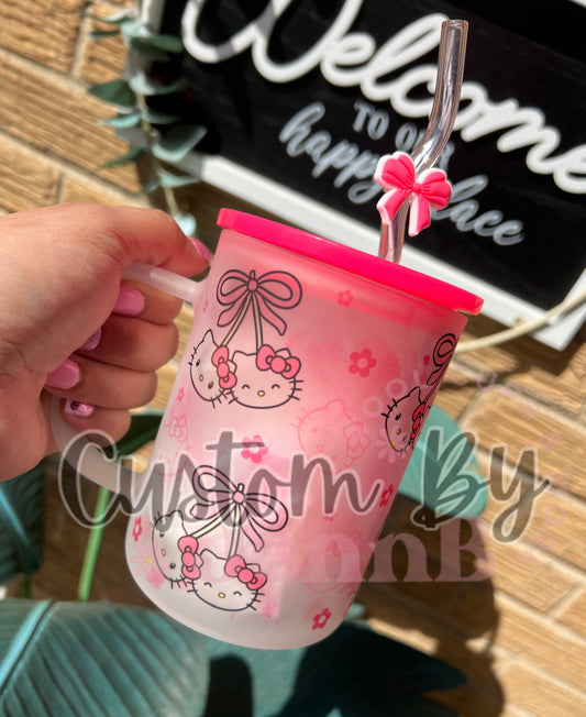 Coquette Kitty Cherries Mug