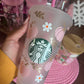 Pink Pumpkin Reusable cup