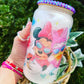 Minnie& Daisy Summer Glass can