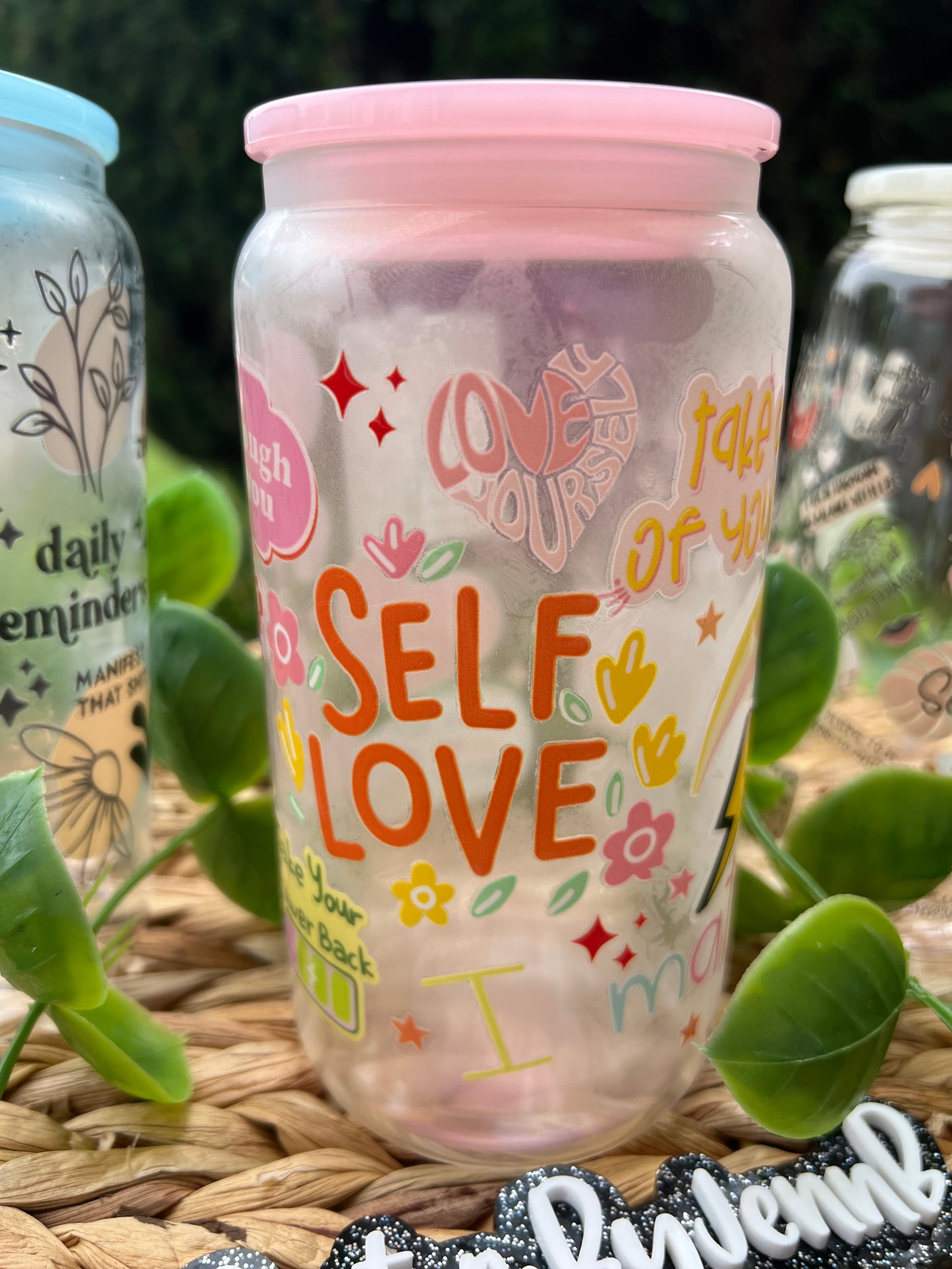 Self Love Glass Can