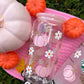 Pink Pumpkins Glass Can| Sbx Cup