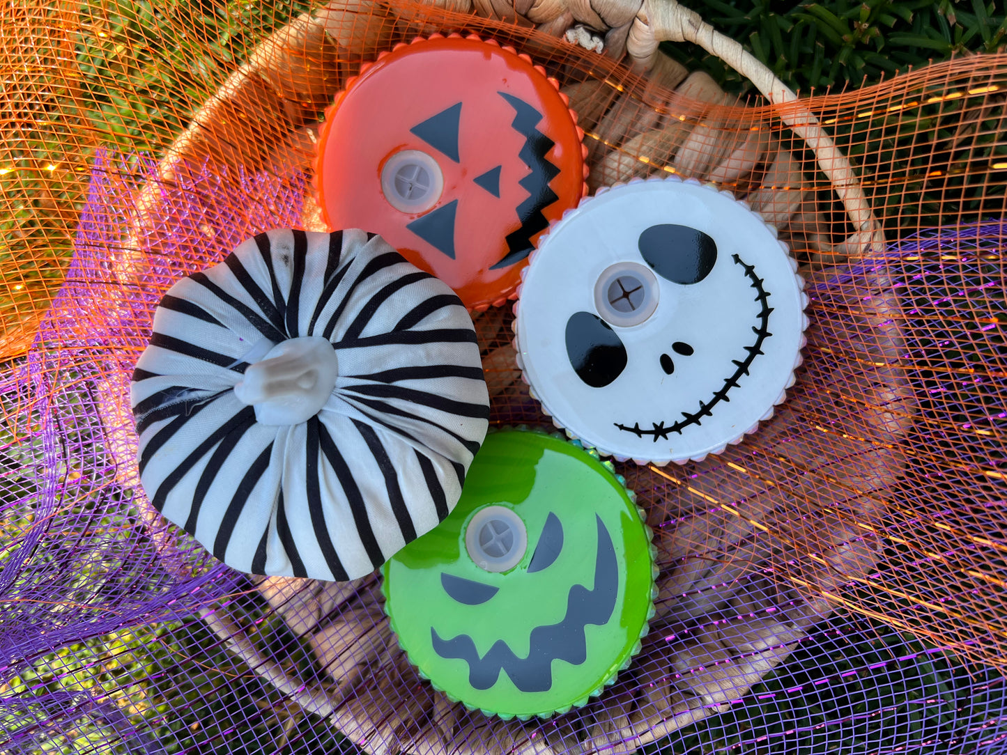 Halloween Bamboo lids