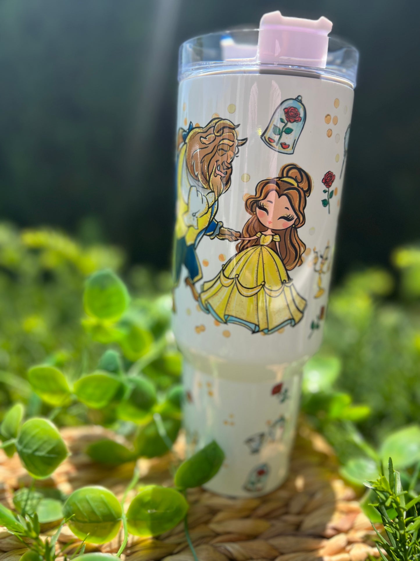 Belle and Beast 40oz Tumbler