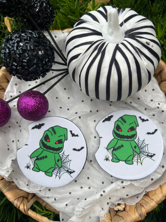 Oogie boogie car coasters