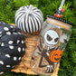 Jack Pumpkins Glass Can