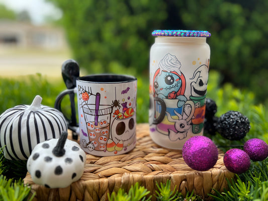 Nightmare Latte glass Can/Mug