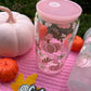 Pink Pumpkins Glass Can| Sbx Cup