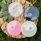 Plastic lids for glass can